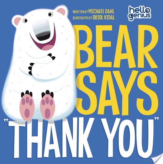 Bear Says "Thank You."